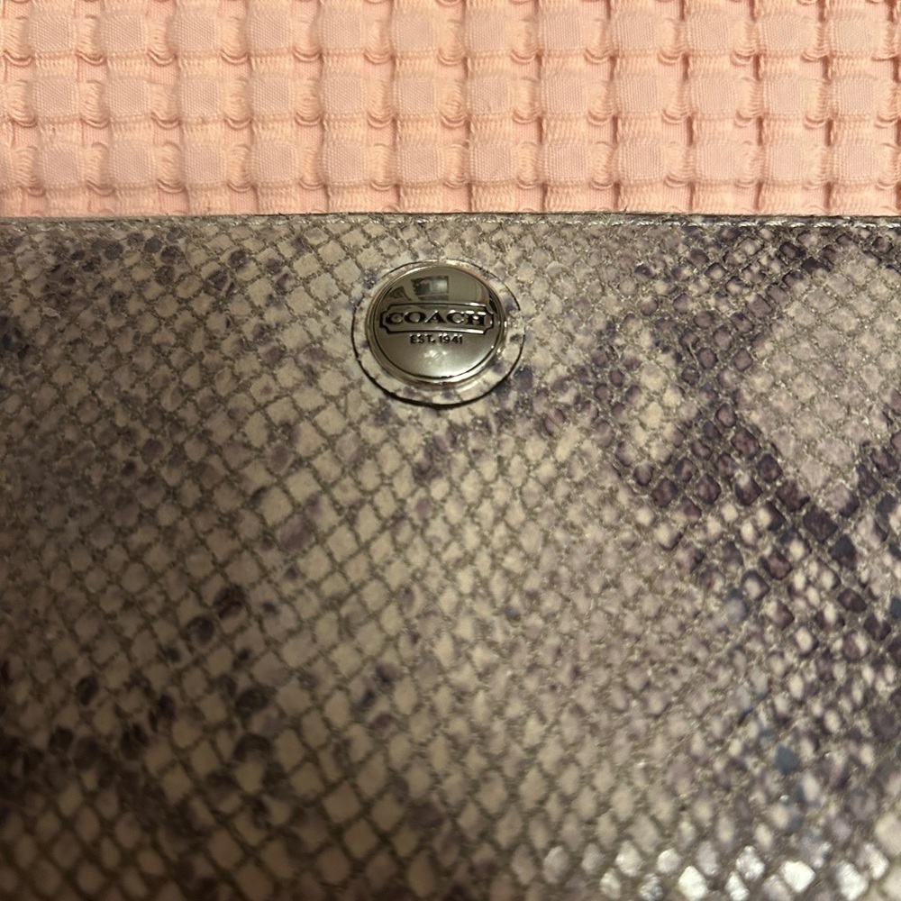 Coach Python-Print Zip Wallet - image 2